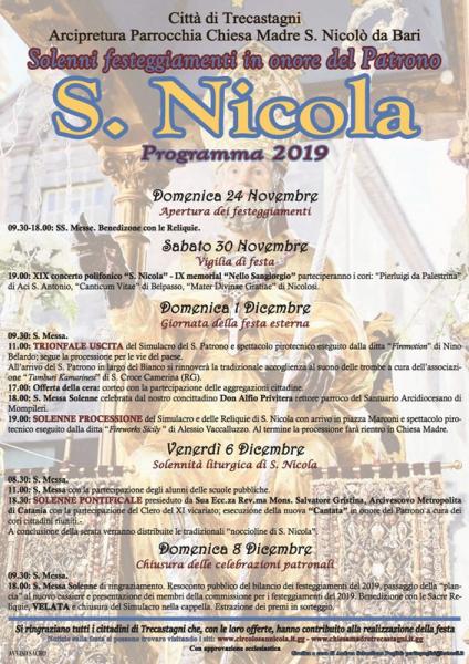 FESTA PATRONALE IN ONORE DI SAN NICOLA